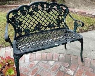 Cast Iron Bench