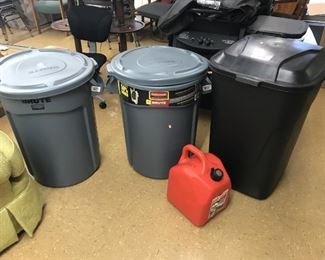 New Trash Cans