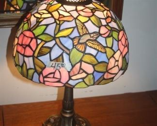 VEW HUMMINGBIRD TABLE LAMP
