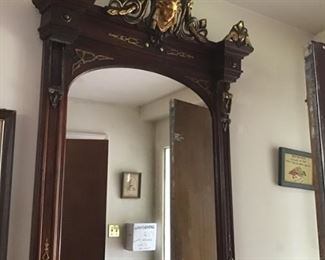 Victorian pier mirror.