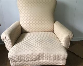 Upholstered chair.  