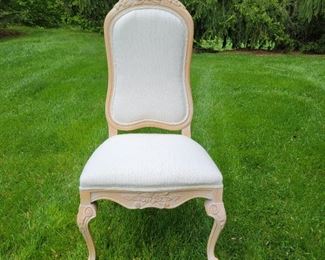 $750 (set) armchairs (2): 46 x 24 x 20, side chairs (4): 46 x 21 x 20