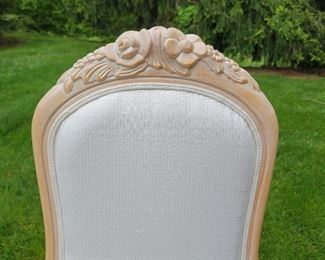 $750 (set) armchairs (2): 46 x 24 x 20, side chairs (4): 46 x 21 x 20