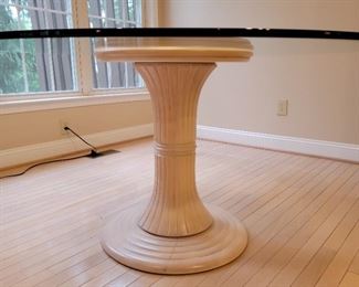 $750 set. table: 30 x 54, chairs: 38 x 24 x 20