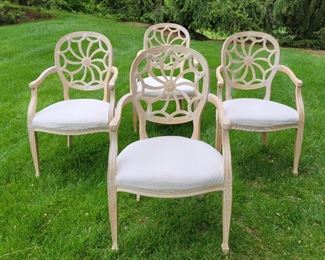 $550 (if purchased separately) $750 set. table: 30 x 54, chairs: 38 x 24 x 20