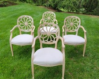 $550 (if purchased separately) $750 set. table: 30 x 54, chairs: 38 x 24 x 20