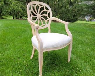 $550 for 4 chairs (if purchased separately) $750 set including table: 30 x 54, chairs: 38 x 24 x 20