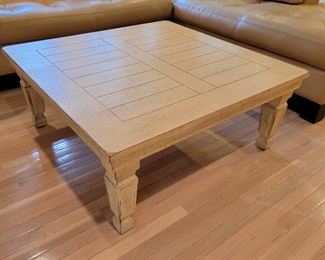coffee table: 17 x 41. $195