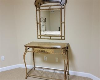 $1950 (set). vanity: 32 x 38 x 18, mirror: 42 x 30