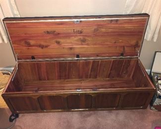 There are 2 Lane Cedar chests