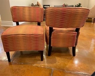 Pair of Occasional Chairs. 