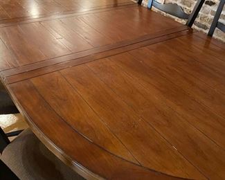 Farmhouse Table, two 22" leaves, 72"L x 48"W. Photo 2 of 2