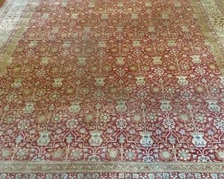 Oscar Isberian persian rug measures 9'1" x 16' 1". Made in Pakistan. of 2 -- opposite view. 