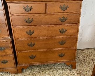 Sold maple 4' chest