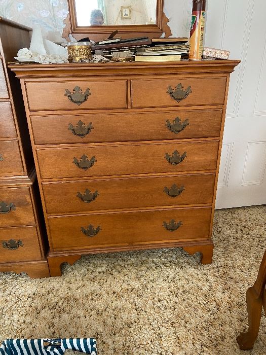 Sold maple 4' chest