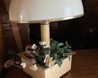 Mid-century mushroom lamp