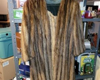 Now $12,  Fur coat