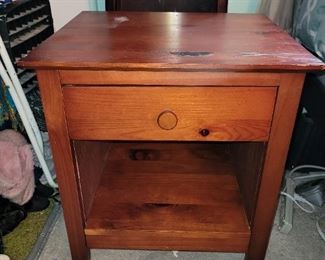 Now $10 each!! , Pine Nightstand (2 available), this one has some  marks on top