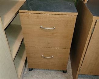 NOW $20!!! File cabinet, matches desk