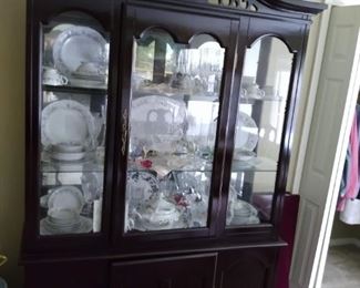 A very beautiful JC Penny Home Collection China hutch