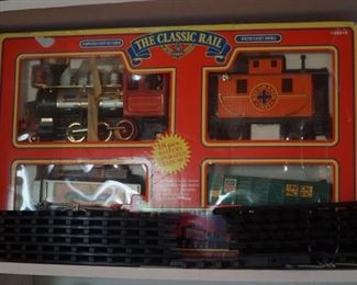 The Classic Rail vintage train set by Echo G scale