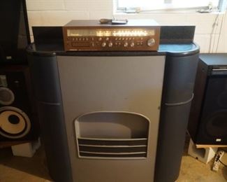 Storage cabinet and Sansui  Speakers