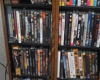 We have over 300 dvd's