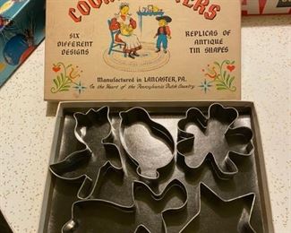 Wonderful vintage cookie cutters