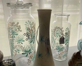 MCM jars and vases