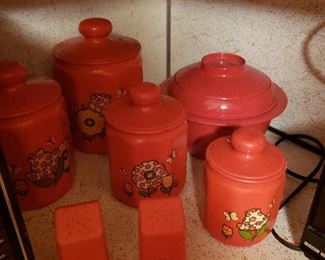 Super awesome canister set and S&P So 60's