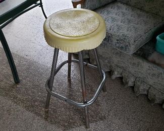 Plastic stool only one