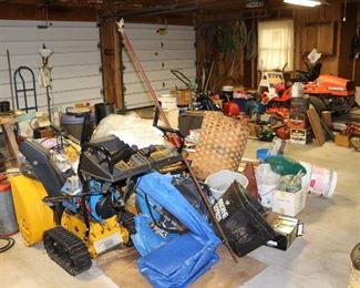 Garage sorting ongoing