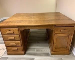 Antique Partner's Desk