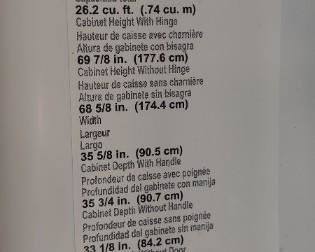 LIKE NEW EXCELLENT CONDITION 2YRS OLD Whirlpool 26.2-cu ft 4-Door French Door Refrigerator with Ice Maker (Fingerprint Resistant Stainless Steel)
Item #916724Model #WRX986SIHZ Keep items in easy reach with the refrigerated exterior drawer
Get more storage flexibility with the triple crisper
Easily find frozen food with triple-tier freezer storage
Manufacturer Color/Finish:Fingerprint Resistant Stainless Steel https://www.lowes.com/pd/Whirlpool-26-2-cu-ft-4-Door-French-Door-Refrigerator-with-Ice-Maker-Fingerprint-Resistant-Stainless-Steel/1000318967?cm_mmc=shp-_-c-_-prd-_-app-_-google-_-lia-_-118-_-refrigerators-_-1000318967-_-0&store_code=1098&placeholder=null&ds_rl=1286981&ds_rl=1286890&gclid=CjwKCAjw_JuGBhBkEiwA1xmbRX6aIygEMF1_PHiEOytCHbdspBEp5mNGSGWUtW8BhHDvTdva2blOPRoCimsQAvD_BwE&gclsrc=aw.ds