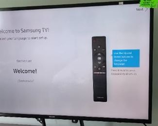 Samsung 42 Inch, HD, SMART TV,  w/remote & Stand - $150.00