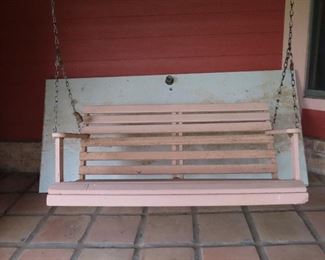 Porch Wooden Swing