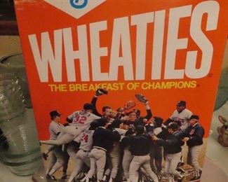 1987 World Champions  Wheaties Box - Never Opened