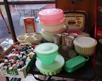 Sewing Thread - Plastic Containers