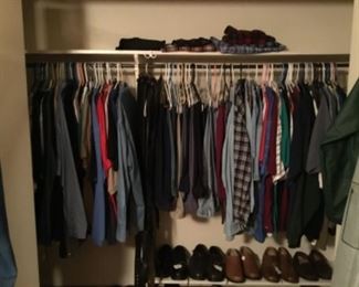 Mens clothes and shoes