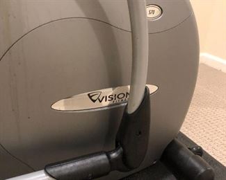 VISION FITNESS ELLIPTICAL S70 IN EXCELLENT CONDITION.  OVER $5,000 NEW