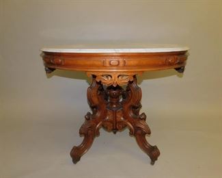 Victorian marbletop table