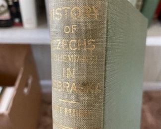 History of Czechs (Bohemians) in Nebraska.  1929-1st edition.