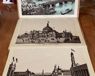 Worlds Columbian Exposition - Chicago Circa 1893--Remembrance book of pictures.