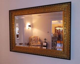 Gold mirror (alternate view)