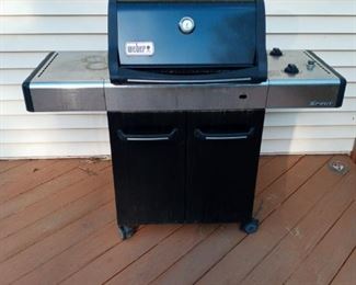 Outdoor Weber grill