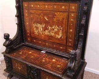 Exquisite antique bench (large)