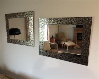 Pair of mirrors $45 pr.