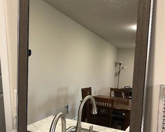 Large vanity wall mirrors $30 ea. 2 more matching still in boxes.