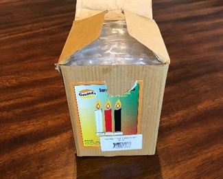 Box of 36 6” taper candles $5