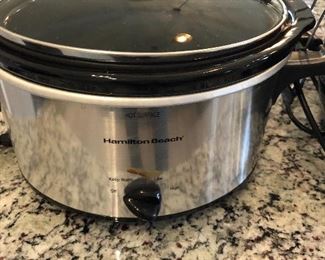 Hamilton Beach crock pot $10